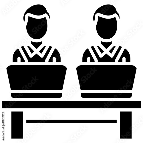 Coworking Space icon vector image. Can be used for Startup.