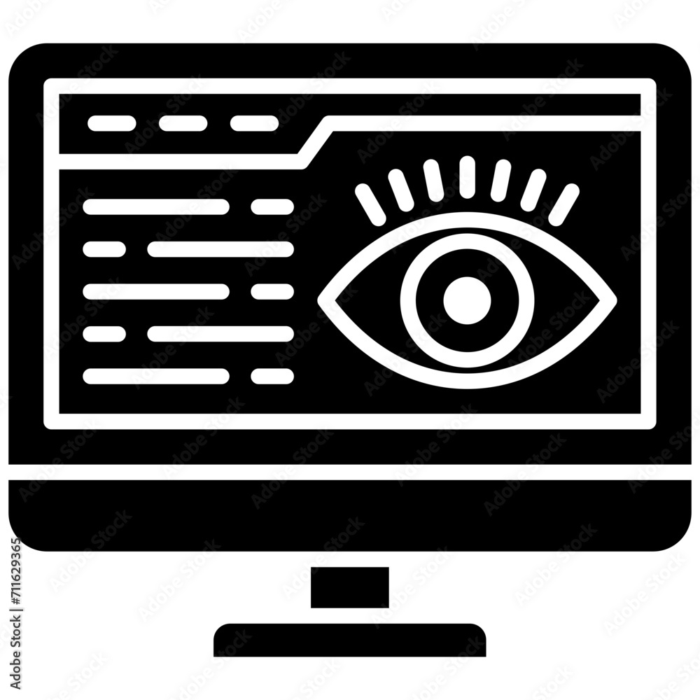 Vision icon vector image. Can be used for Startup. Vision icon vector image. Can be used for Startup.