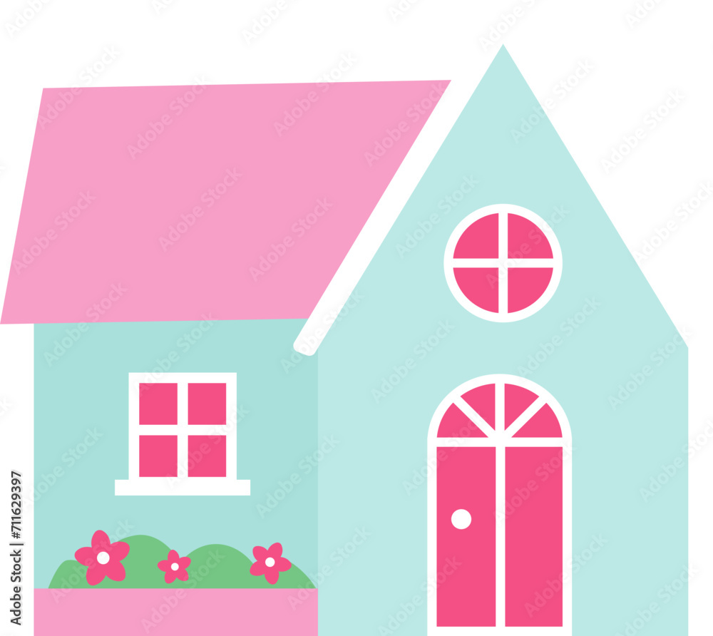 Spring house icon. sweet Home vector. Spring house icon. sweet Home vector.