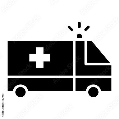 Ambulance icon vector image. Can be used for Natural Disaster.