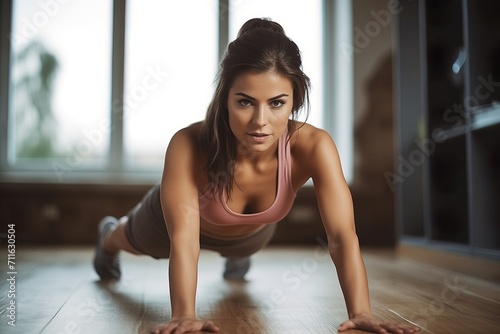 woman exercicing