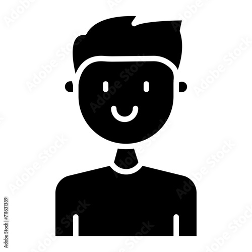 Child icon vector image. Can be used for Humans.