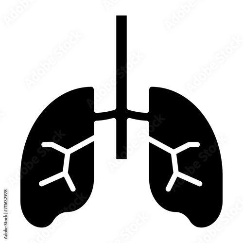 Alveoli icon vector image. Can be used for Human Anatomy.