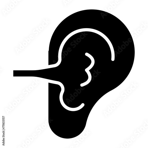 Inner Ear icon vector image. Can be used for Human Anatomy.