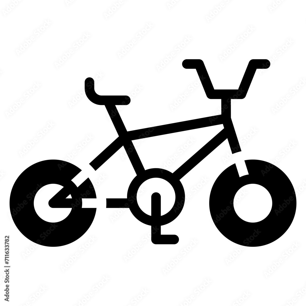 Bmx Bike icon vector image. Can be used for Outdoor Fun.