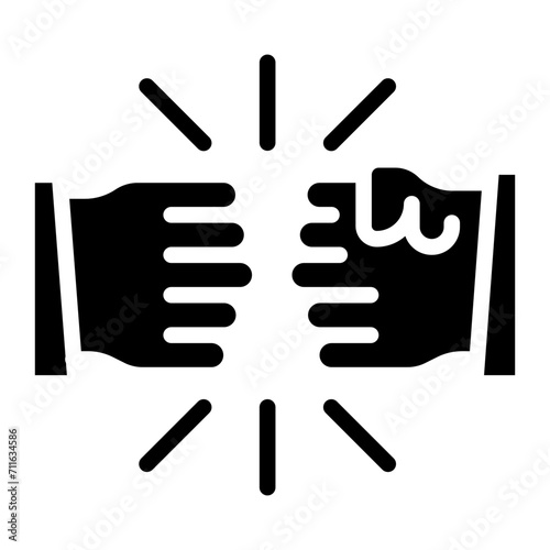 Respect icon vector image. Can be used for Personality Traits.