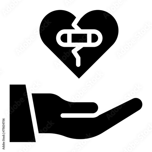 Forgiveness icon vector image. Can be used for Personality Traits.