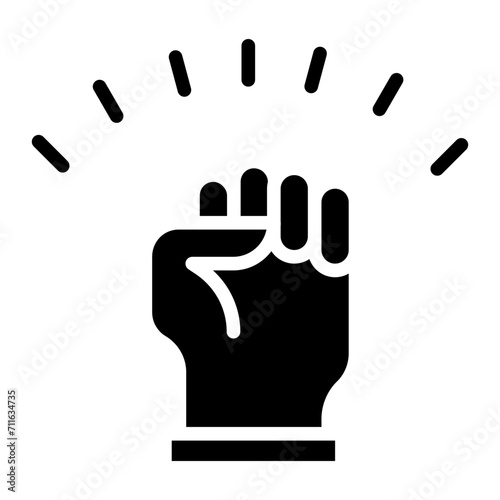 Determination icon vector image. Can be used for Personality Traits.