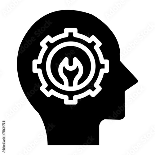 Self Control icon vector image. Can be used for Personality Traits.