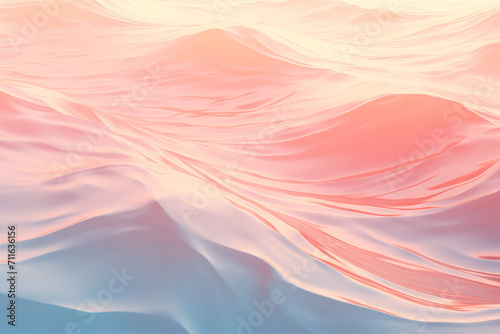 Warm sunset hues over the water, marine background. Image for relaxation or meditation app. Cover image for a travel brochure or website. Album cover for a chill-out or ambient music collection. photo