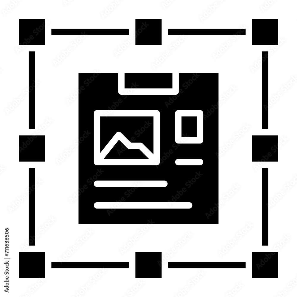 Editorial icon vector image. Can be used for Journalism.