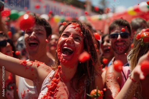 La Tomatina Festival: Joyful Tomato-Throwing Extravaganza photo