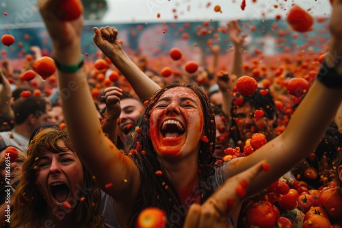 La Tomatina: Festive Tomato Throwing Extravaganza photo