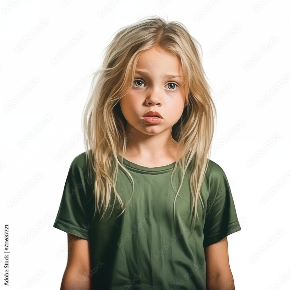 Portraits of people with different emotions Portraits of people with different emotions