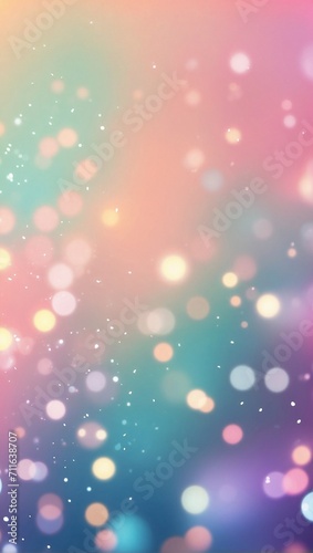 Bokeh Background, Colorful pastel background