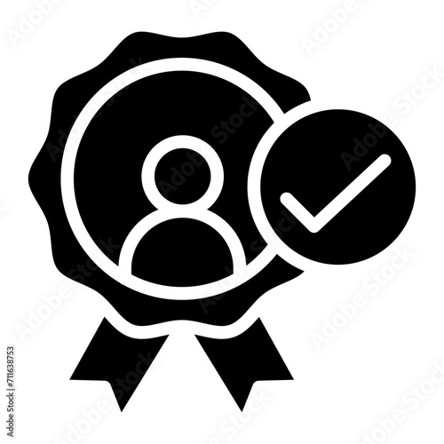 Trustworthiness icon vector image. Can be used for Leadership.