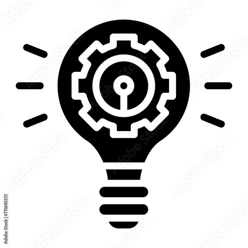 Innovation icon vector image. Can be used for Business Analytics.