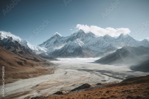 landscape in the himalayas © Magic Art