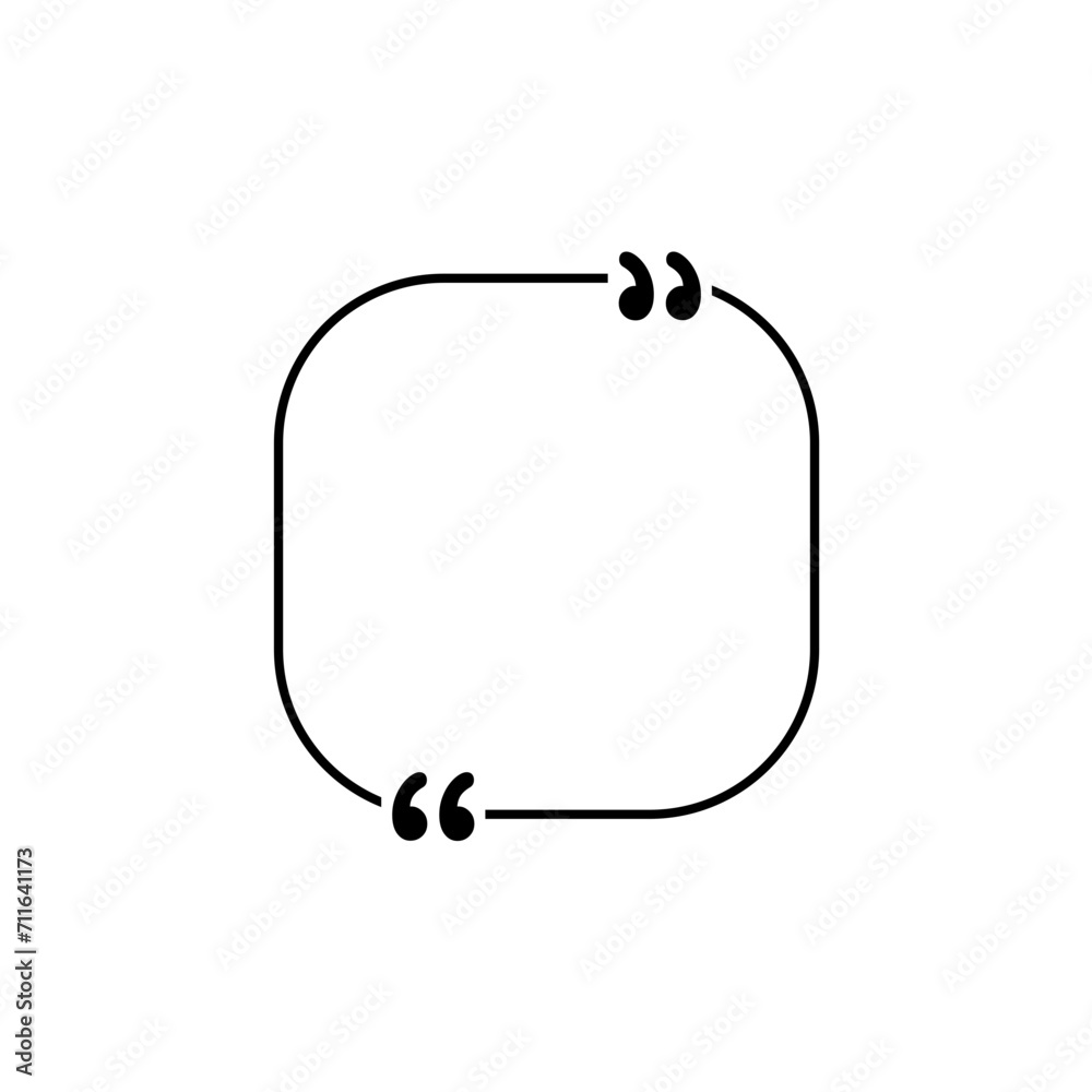 Quote Frame Vector Quote Frame Vector