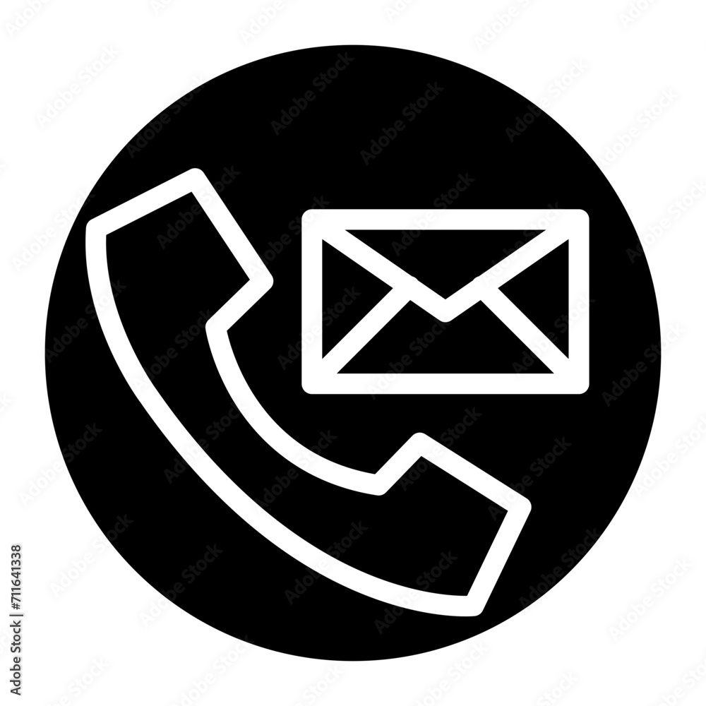 Contact Us icon vector image. Can be used for Contact Us. Contact Us icon vector image. Can be used for Contact Us.