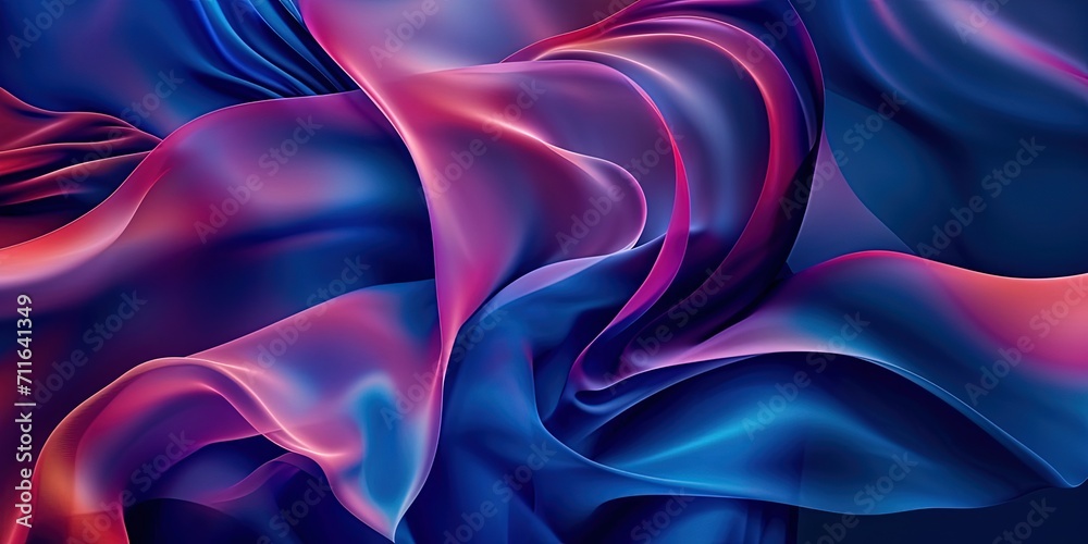 Obraz premium Abstraction with futuristic texture, color combination, wallpaper, background, volumetric texture,geometric elements and shapes.