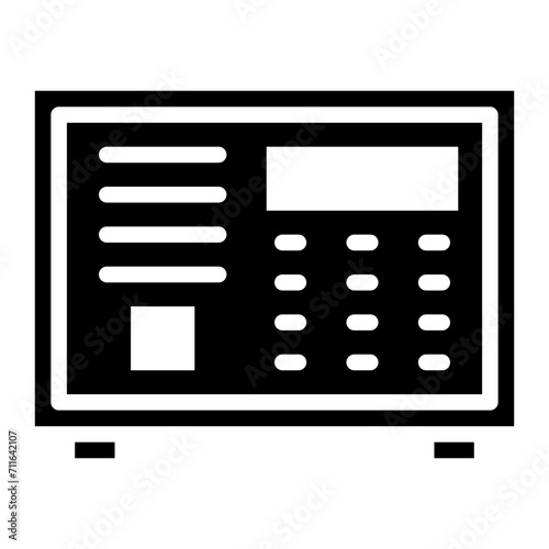 Access Control icon vector image. Can be used for Risk Management.