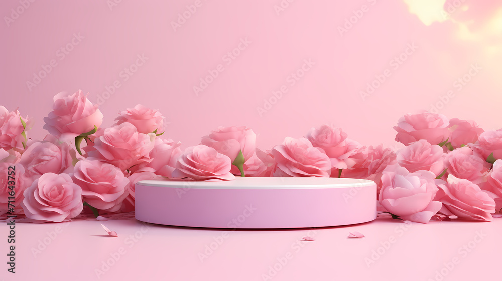 Valentine's Day background with hearts, love and romance background Valentine's Day background with hearts, love and romance background