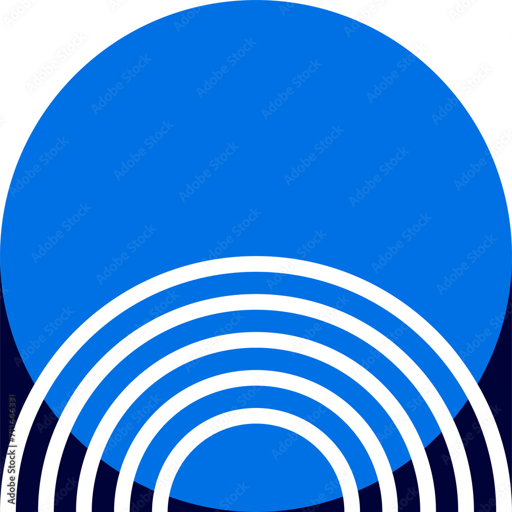 Obraz premium Abstract shape, artwork design element