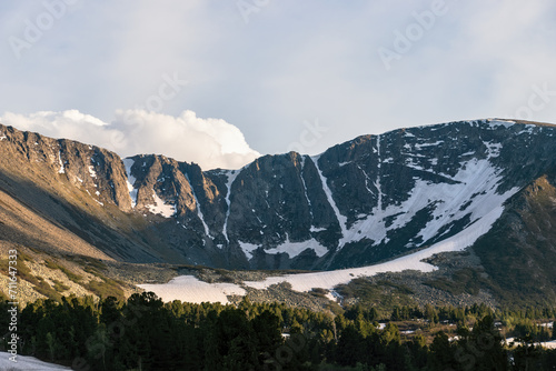 Mountain taiga of the Kuznetsk Alatau. Western Sayan mountains