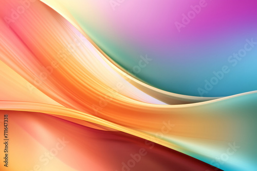 Close Up of Colorful Background With Cell Phone