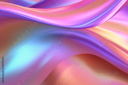 Colorful Wavy Design Background Illustration for Vibrant Visuals