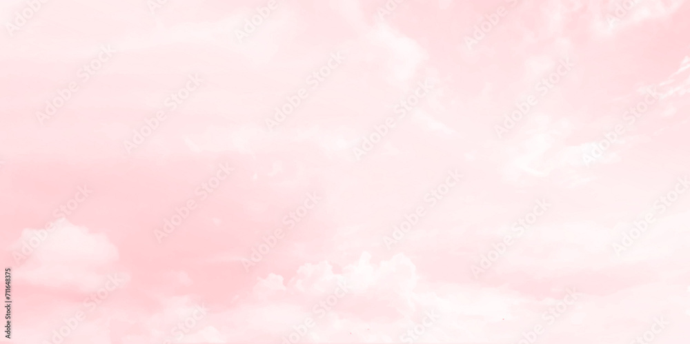 sun and cloud background with a pastel colored