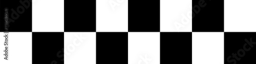 Geometric abstract shape with brutal squares