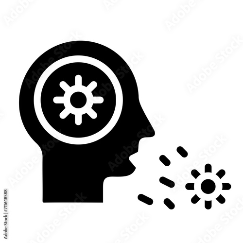 Infectious Droplets icon vector image. Can be used for Infectious Diseases.