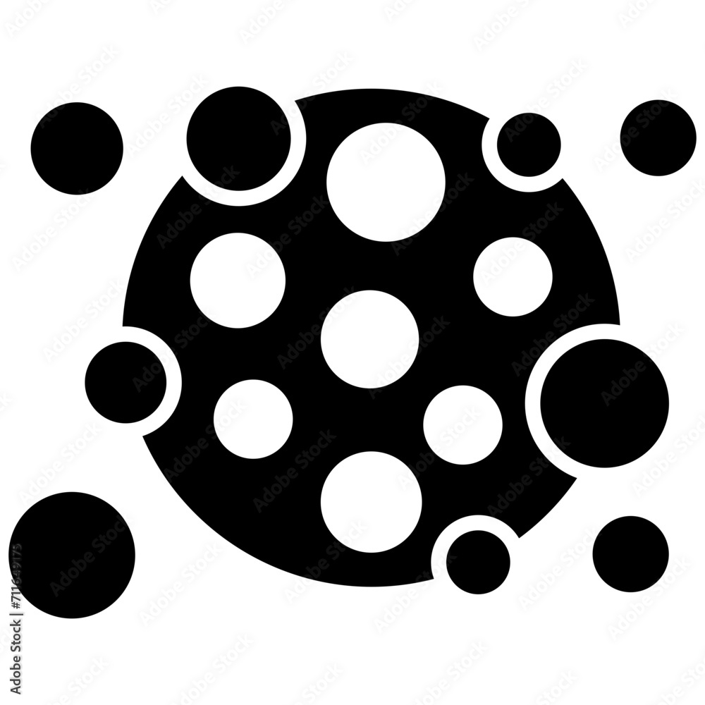 Fototapeta premium Tumor icon vector image. Can be used for Chemotherapy.