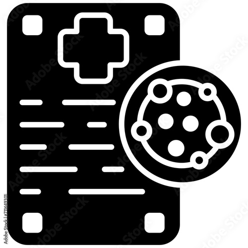 Cancer Diagnosis icon vector image. Can be used for Chemotherapy.