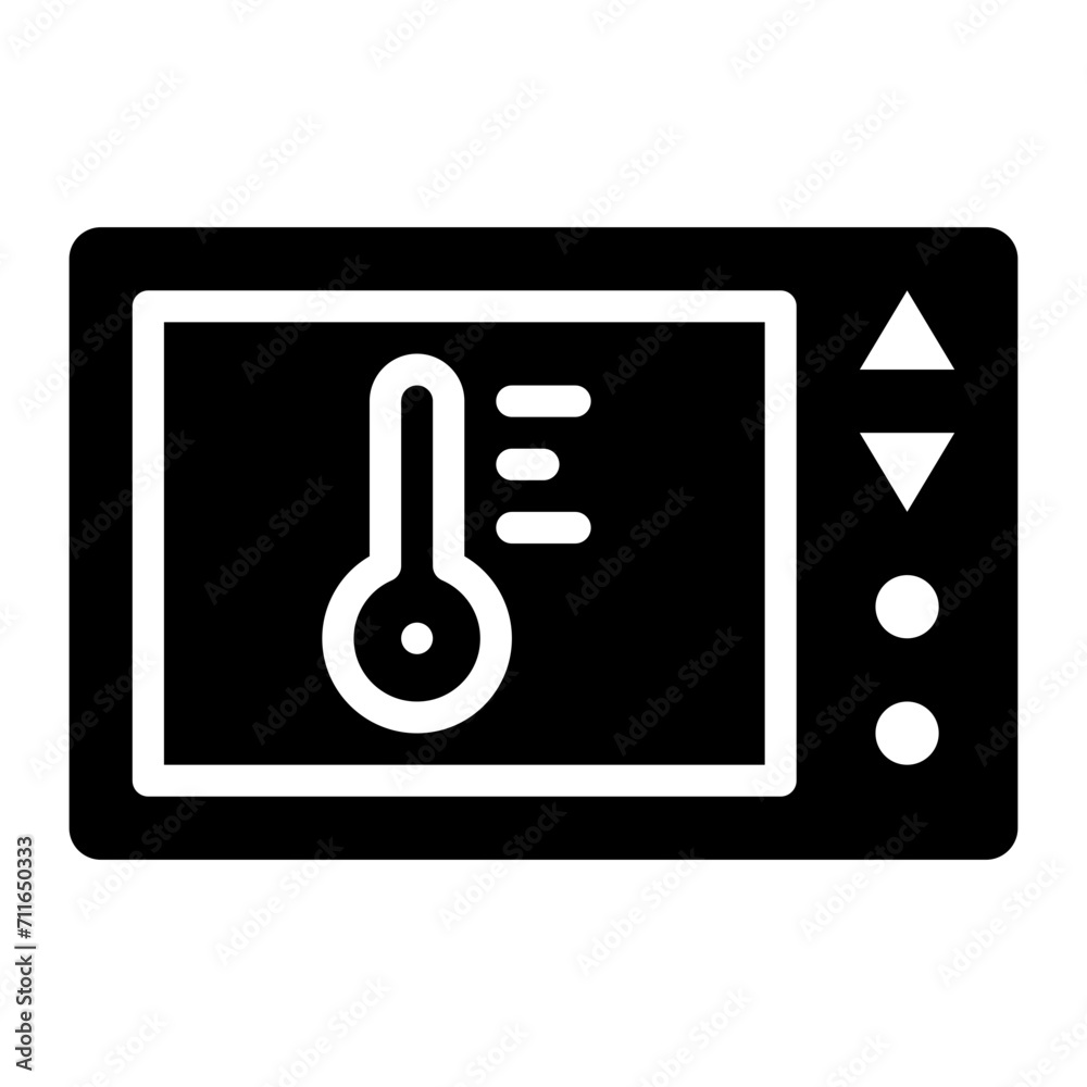 Thermostat icon vector image. Can be used for Lab. Thermostat icon vector image. Can be used for Lab.