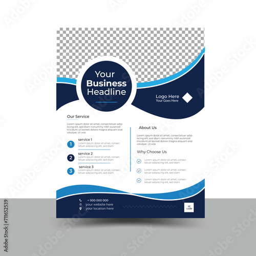 Corporate business modern layout, proposal, company , publication, promotion, colorful, cover annual advertise blue  black poster page  business flyer template design