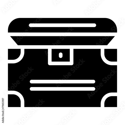 Treasure icon vector image. Can be used for Ocean.
