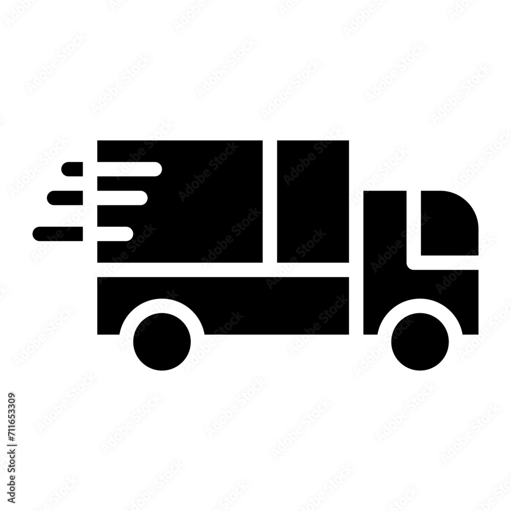 Delivery Truck icon vector image. Can be used for Warehouse. Delivery Truck icon vector image. Can be used for Warehouse.