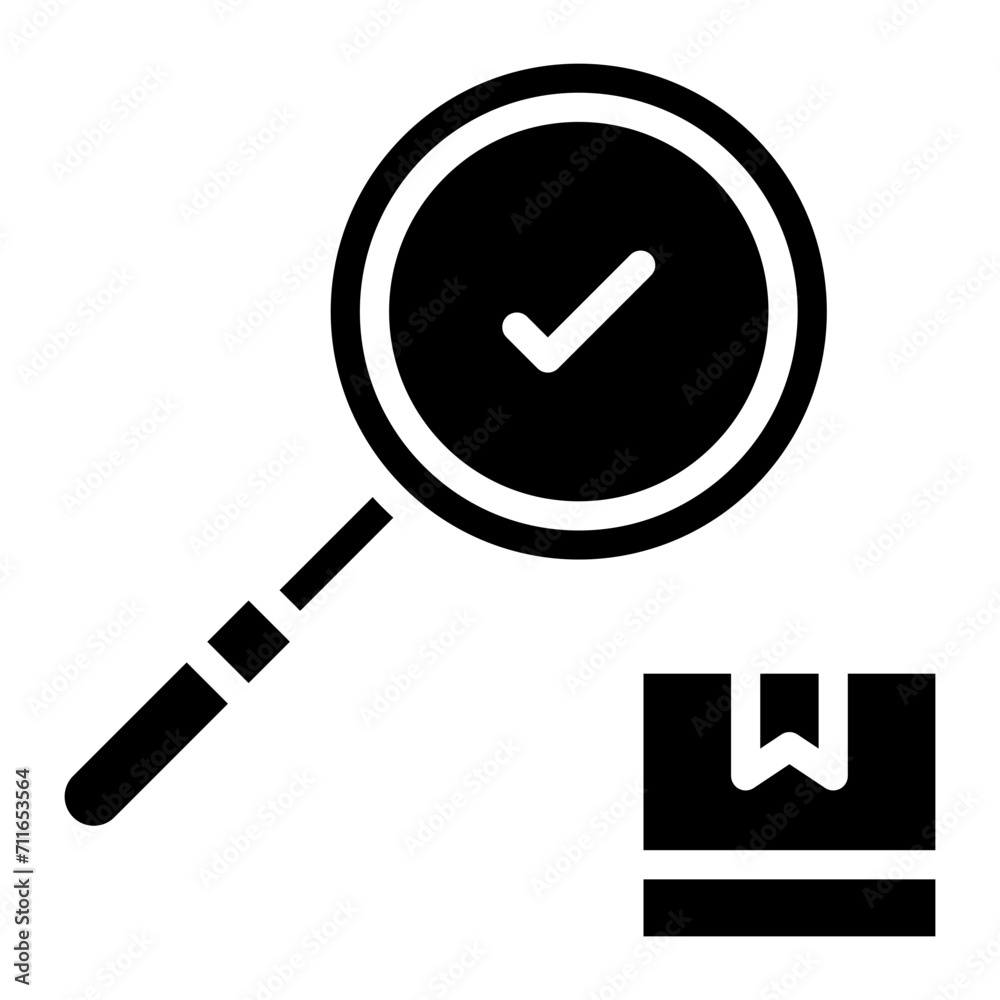 Inspection icon vector image. Can be used for Warehouse. Inspection icon vector image. Can be used for Warehouse.