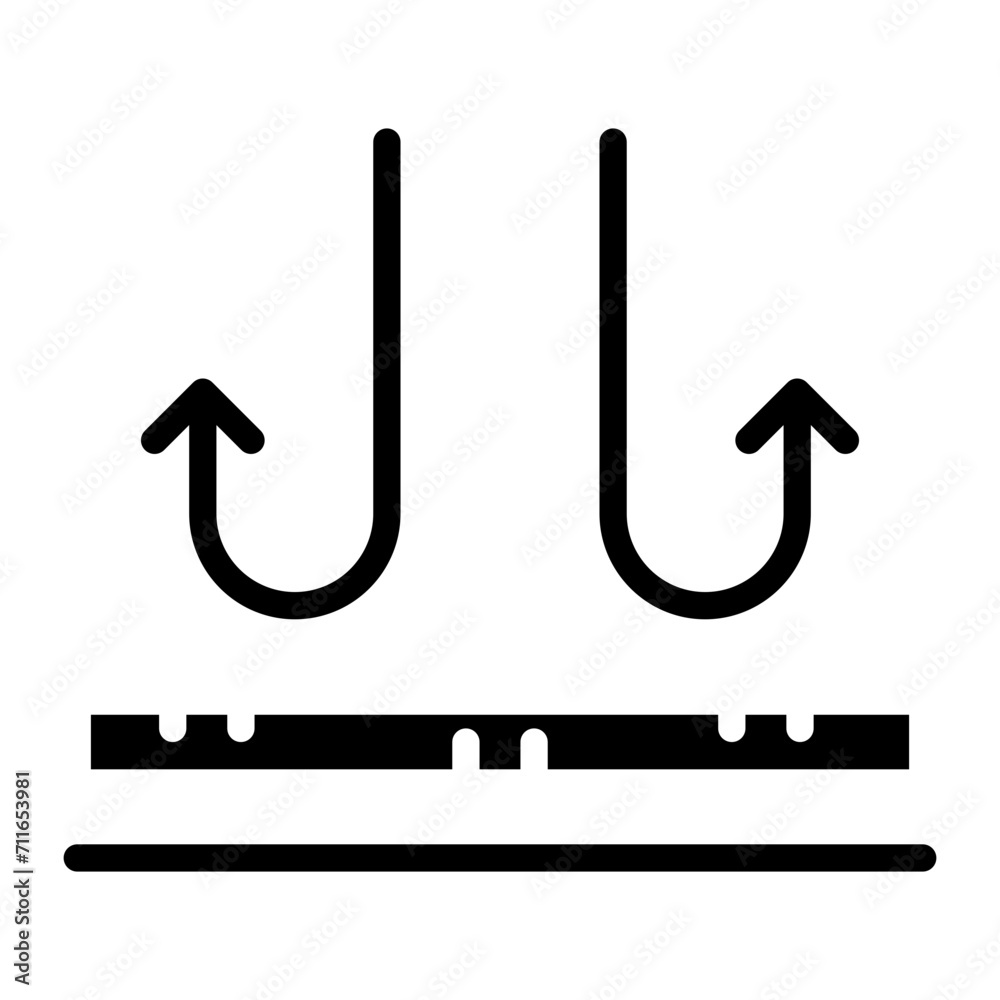 Non Breathable Fabric icon vector image. Can be used for Fabric Features. Non Breathable Fabric icon vector image. Can be used for Fabric Features.