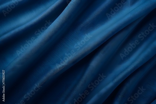 Blue cloth background, Fabric texture