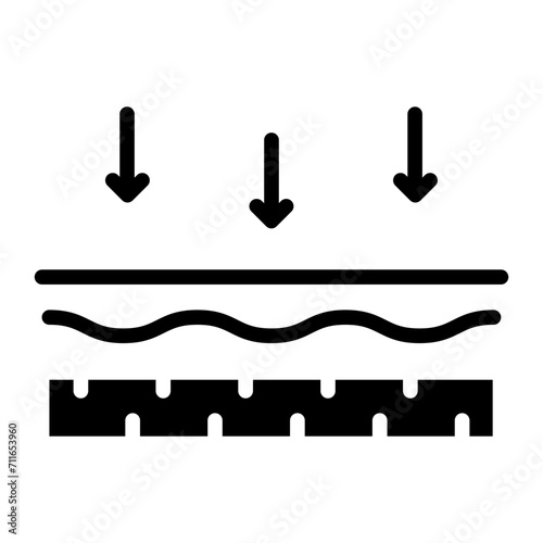 Membrane icon vector image. Can be used for Fabric Features.