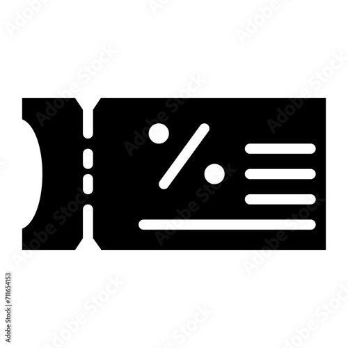 Discount Coupons icon vector image. Can be used for Supermarket.