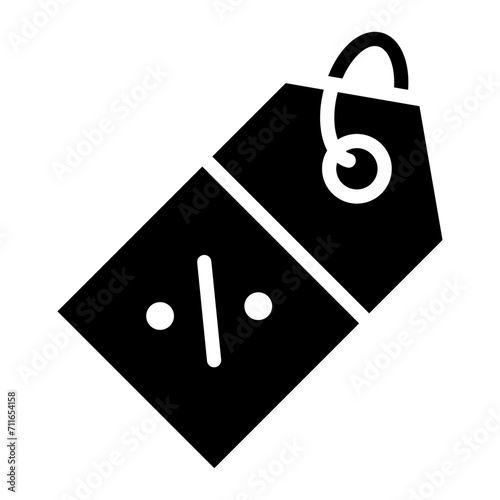 Discount Tag icon vector image. Can be used for Supermarket.