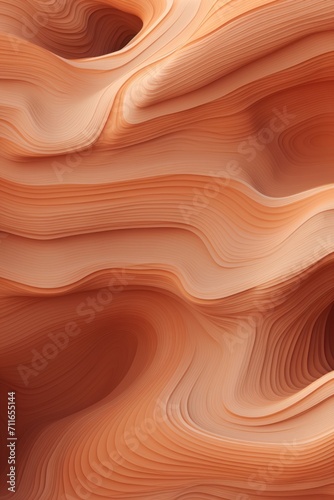 Brown background with light grey topographic lines