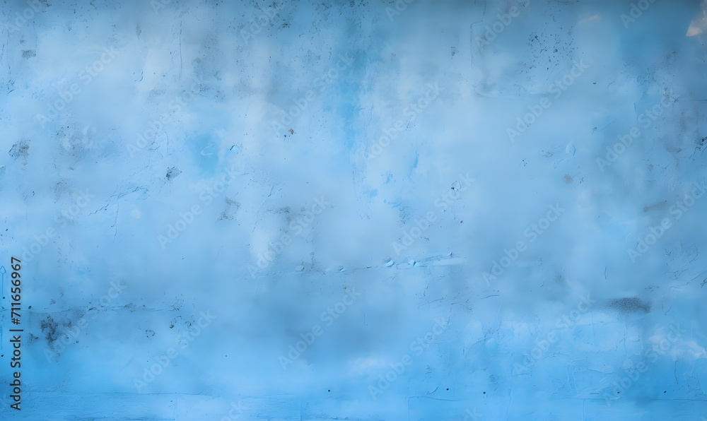 Grunge blue wall texture background