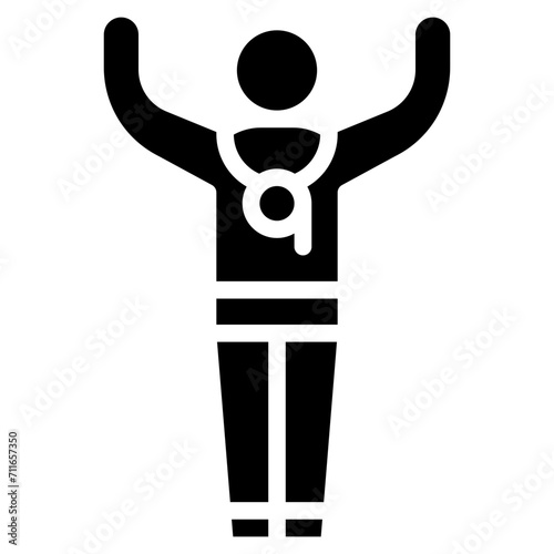 Referee icon vector image. Can be used for Volleyball.