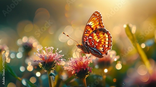 butterfly on flower